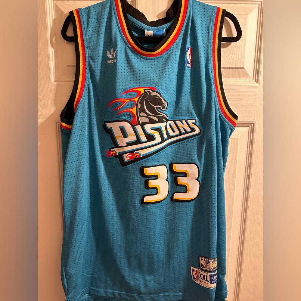 Pistons Basketball Jersey